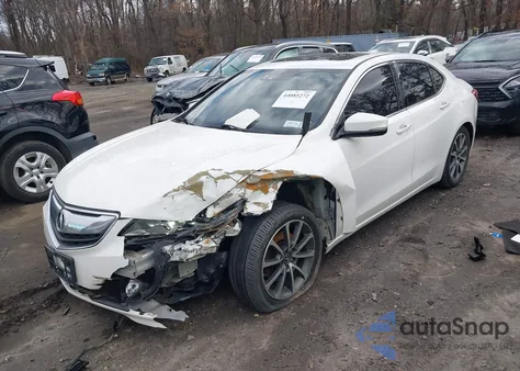 2015 Acura Tlx V6 Tech из США, поврежденный, VIN 19UUB3F5XFA008448